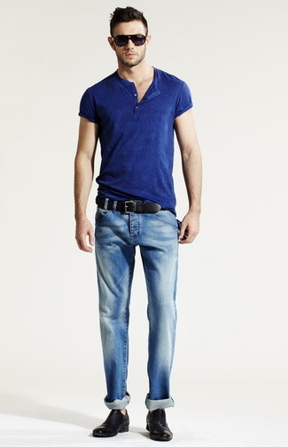 Michl Bastian Skinny Fit Washed Selvedge Stretch Denim Jeans