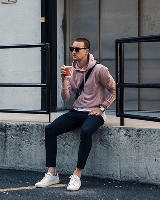 Plus Waffle Oversized Hoodie In Pink To Asos