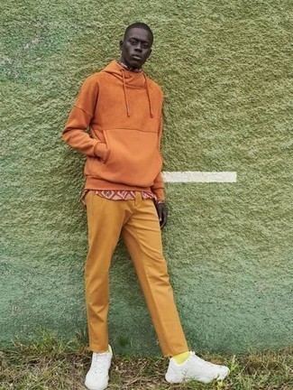 Orange Le Sweatshirt Camargue Hoodie