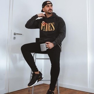 Ny Tiger Organic Cotton Hoodie In Black At Nordstrom