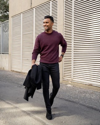 Black Jeans Outfits For Men: 