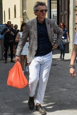 Orange Canvas Tote Bag Outfits For Men: 
