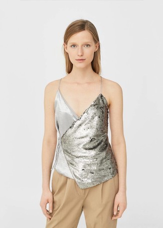Silver Tank Outfits For Women: 