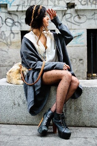 Tan Fur Crossbody Bag Outfits: 