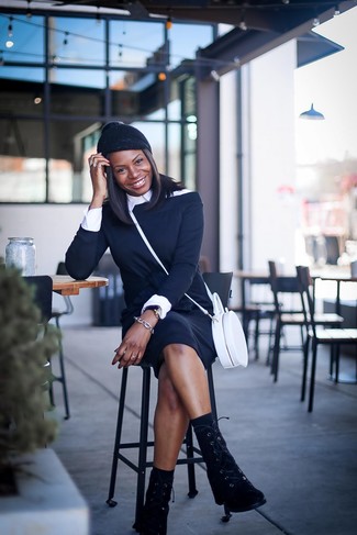 Black Socks Outfits For Women: 