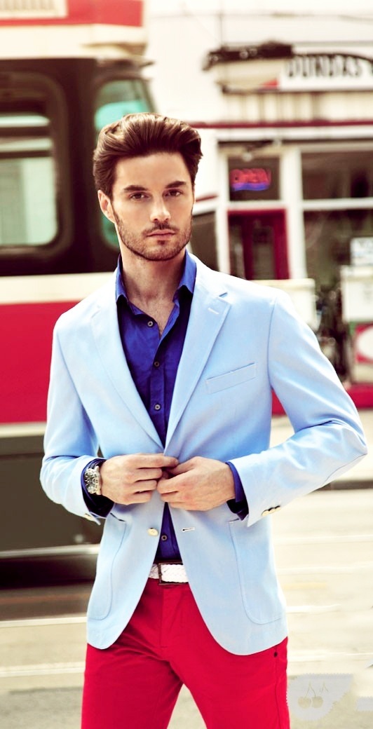 How to Wear a Light Blue Blazer (64 looks) | Men's Fashion