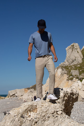 Casual Cotton Chino Trousers