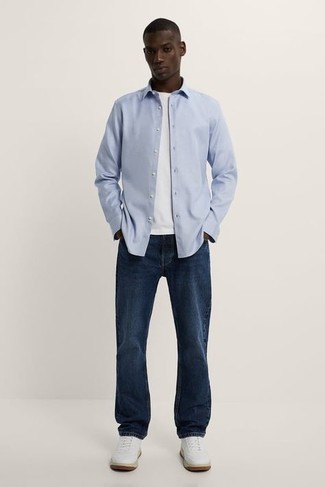 Eddie Relaxed Tapered Leg Jeans In Indigo At Nordstrom