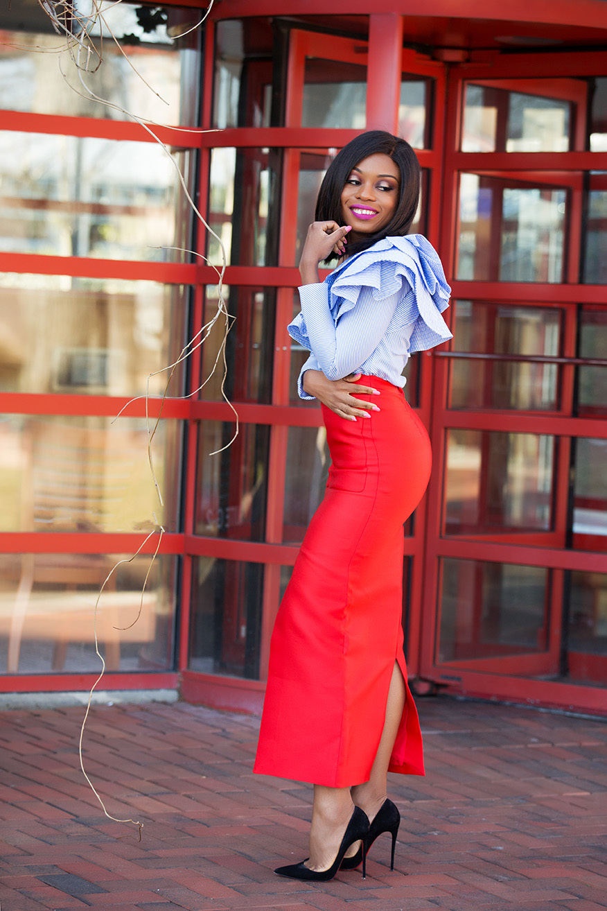 Red Maxi Skirt Outfits (18 ideas & outfits) | Lookastic