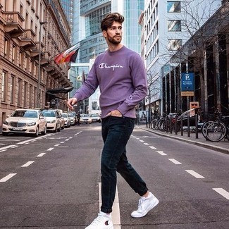 Purple Compton Sweatshirt