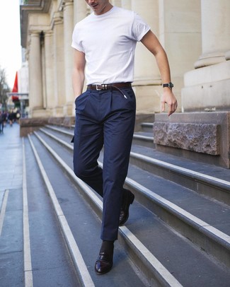 Navy Cargo Pants Outfits: 