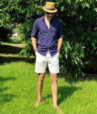 Straw Hat Outfits For Men: 