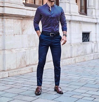 Blue Teo Trousers