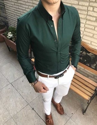 Green Oxford Shirt