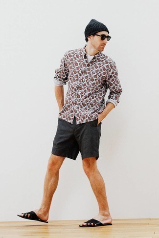 Rhone Faded Paisley Button Up Shirt