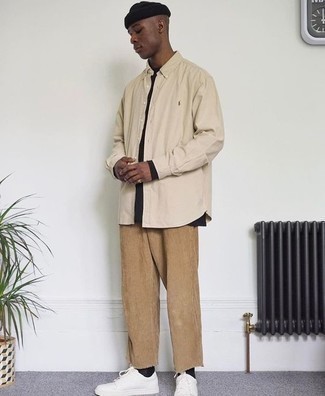 Off White Relaxed Fit Shirt