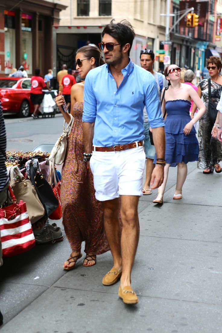How to Wear White Shorts (105 looks) | Men's Fashion