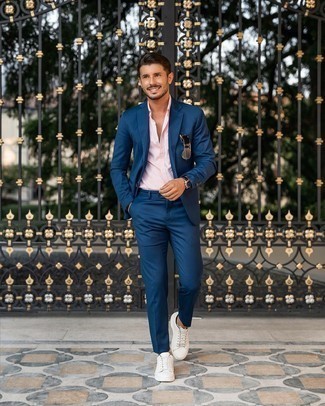 Pink Dress Shirt Outfits For Men In Their 20s: 