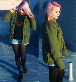 Cropped Military Jacket