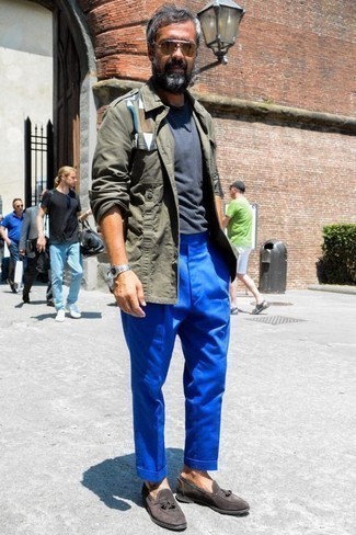 Blue Waylon Trousers