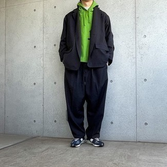 Green Hoodie Outfits For Men: 