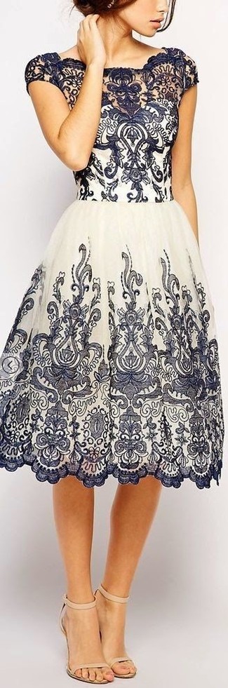 Collection Placed Porcelain Prom Dress