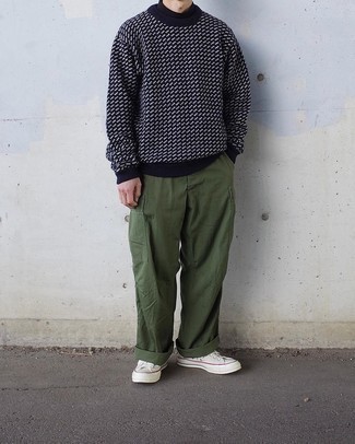 Compact Knit Cargo Pants