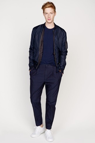 Tricot Track Jacket In Navy
