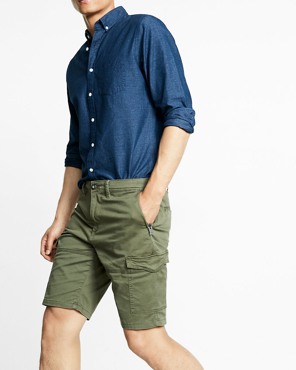 How to Wear Olive Shorts (45 looks) | Men's Fashion