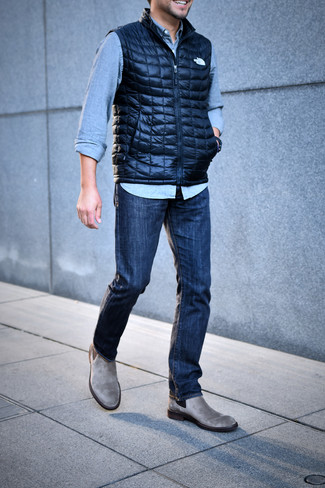 Quilted Fitted Gilet