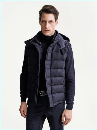 Down Filled Padded Shell Gilet