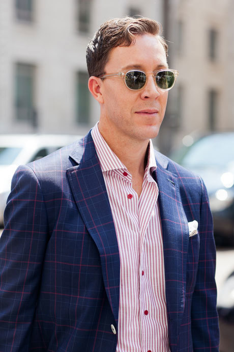 How to Wear a Navy Plaid Blazer (49 looks) | Men's Fashion