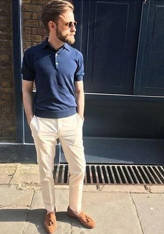 Short Sleeve Wool Polo Shirt