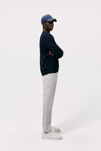 Gray Monthly Color March Trousers
