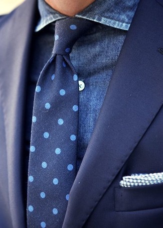 White Gingham Pocket Square Outfits: 