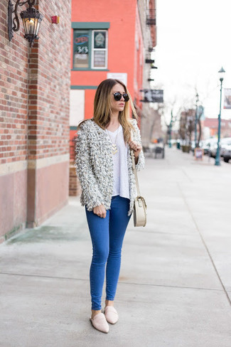 Ribbed Wool Sweater White