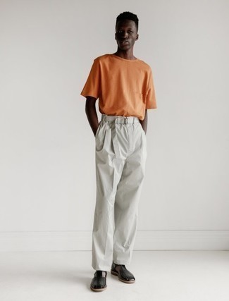 White Twill Trousers