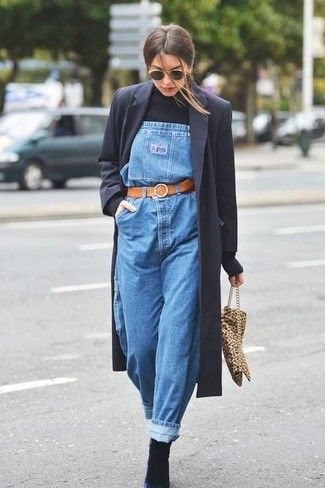 Tobacco Leather Belt Outfits For Women In Their 20s: 