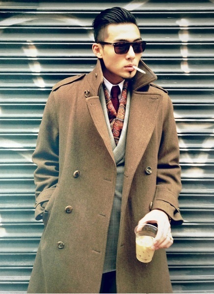 How to Wear a Brown Overcoat (66 looks) | Men's Fashion