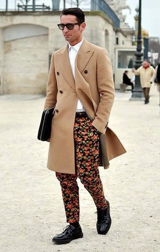Military Style Tapestry Coat