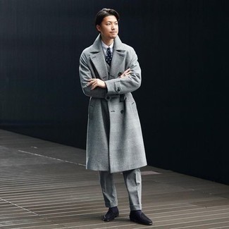Clarence Twist Recycled Wool Blend Coat