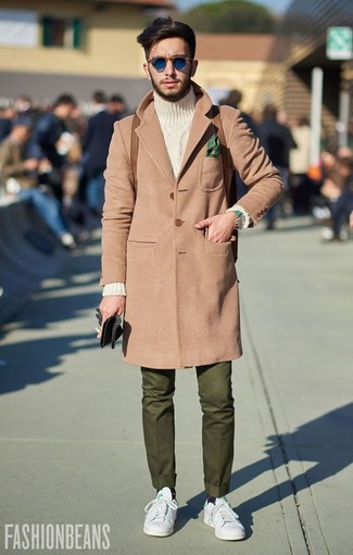 H M Wool Blend Turtleneck Sweater Beige, Trench Coat Mens Fashionbeans