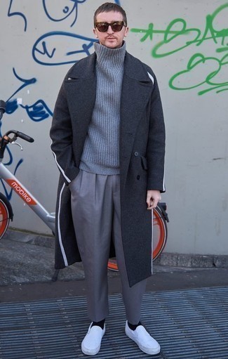 Textured Wool Trousers