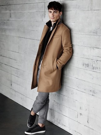 Casentino Wool Double Breasted Coat