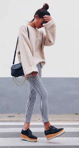 Black and White Leggings Outfits (668+ ideas & outfits)