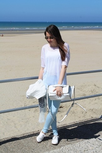 White Tunic Outfits: 