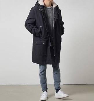 Parka With Faux