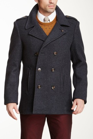 Short Double Breasted Coat