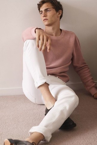 Pink Wool Appio Sweater