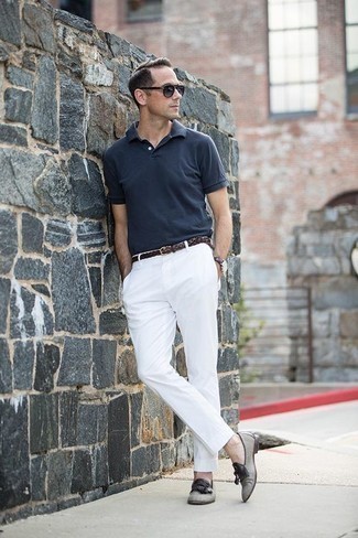 Homme Polo Shirt In Towelling Fabric